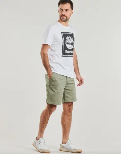 Timberland - STACK LOGO SHORT SLEEVE TEE