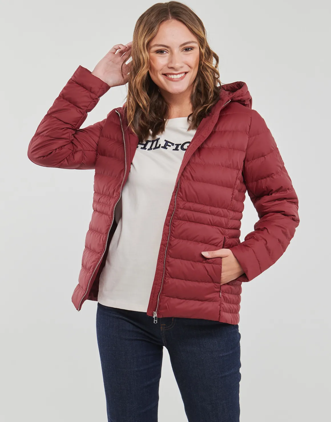 Tommy Hilfiger - FEMININE LW DOWN JACKET