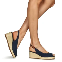 Tommy Hilfiger - FLAG MID WEDGE ESPAD SLINGBACK