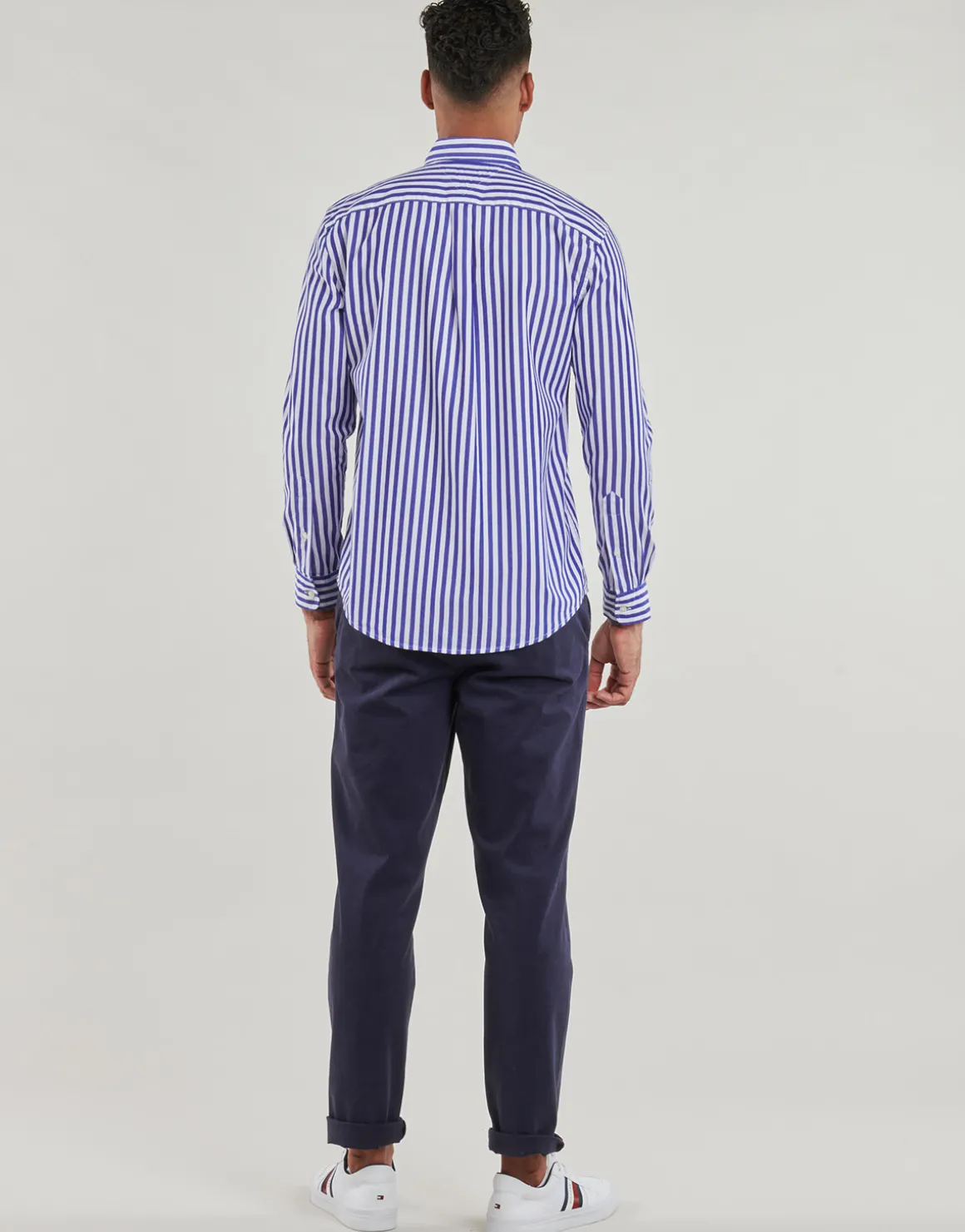 Tommy Hilfiger - FLEX POPLIN BOLD STRIPE RF SHIRT