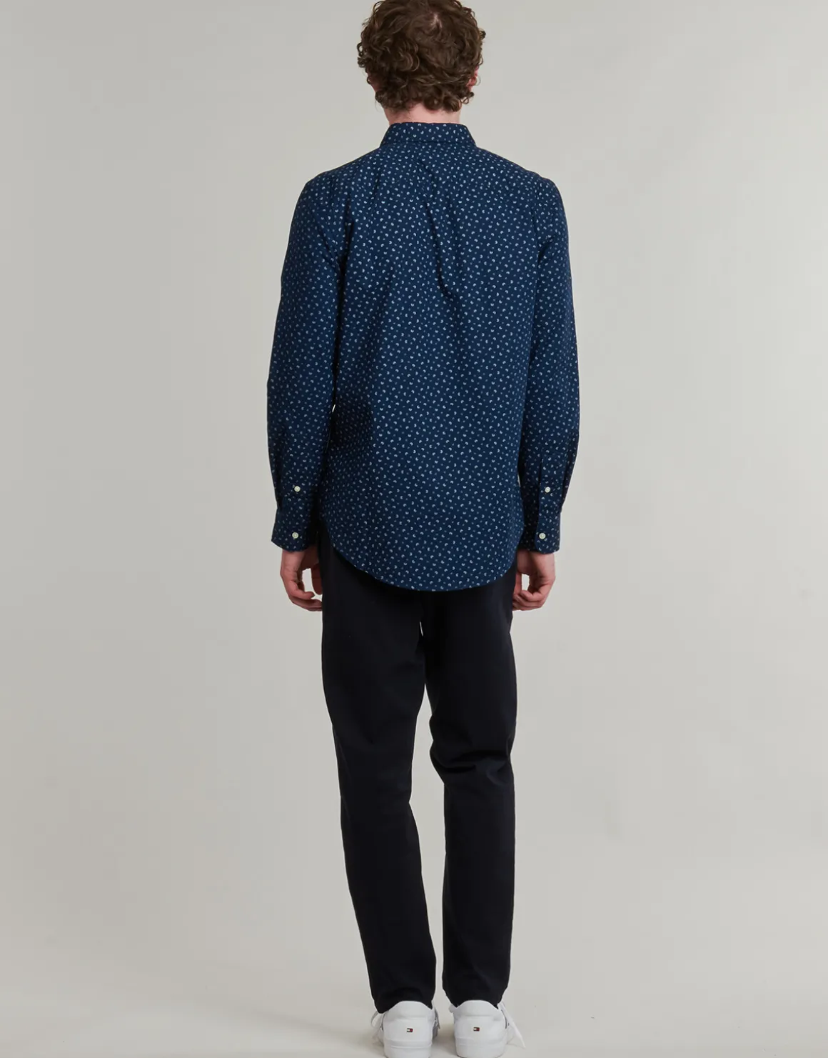 Tommy Hilfiger - FLEX POPLIN AOP SF SHIRT