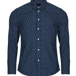 Tommy Hilfiger - FLEX POPLIN AOP SF SHIRT