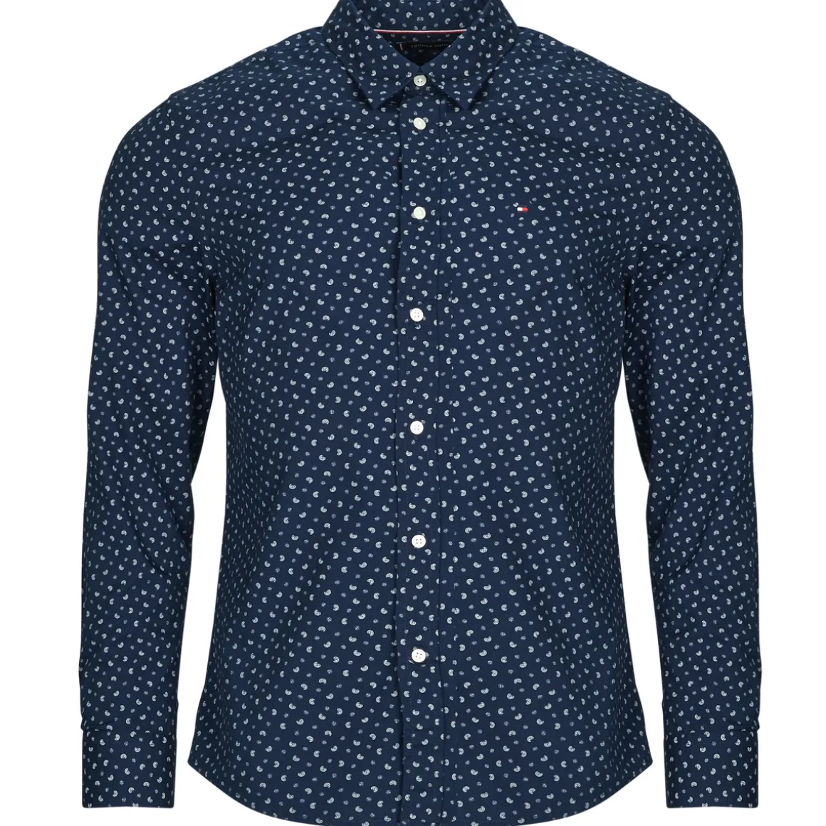 Tommy Hilfiger - FLEX POPLIN AOP SF SHIRT