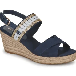 Tommy Hilfiger - GOLDEN WEBBING MID WEDGE