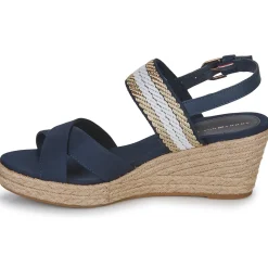 Tommy Hilfiger - GOLDEN WEBBING MID WEDGE