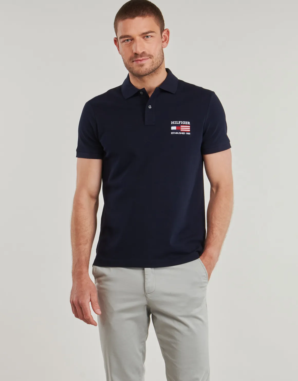 Tommy Hilfiger - HILFIGER FLAG REG POLO