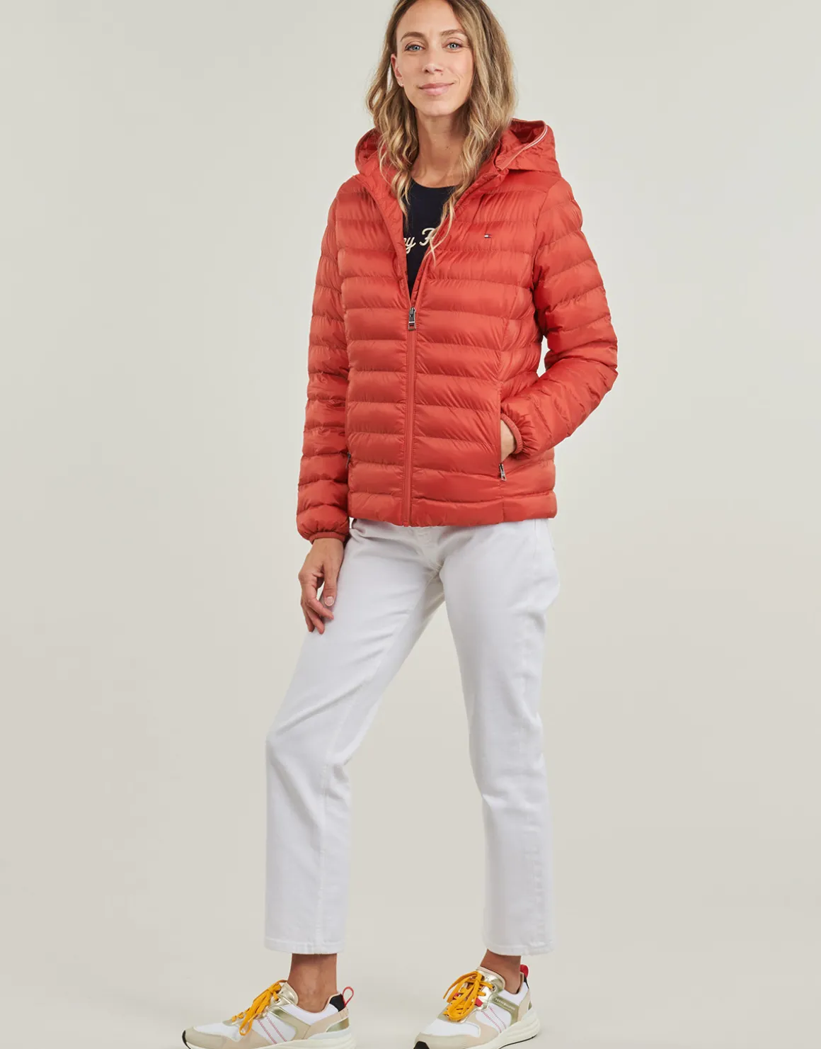 Tommy Hilfiger - LW PADDED GLOBAL STRIPE JACKET