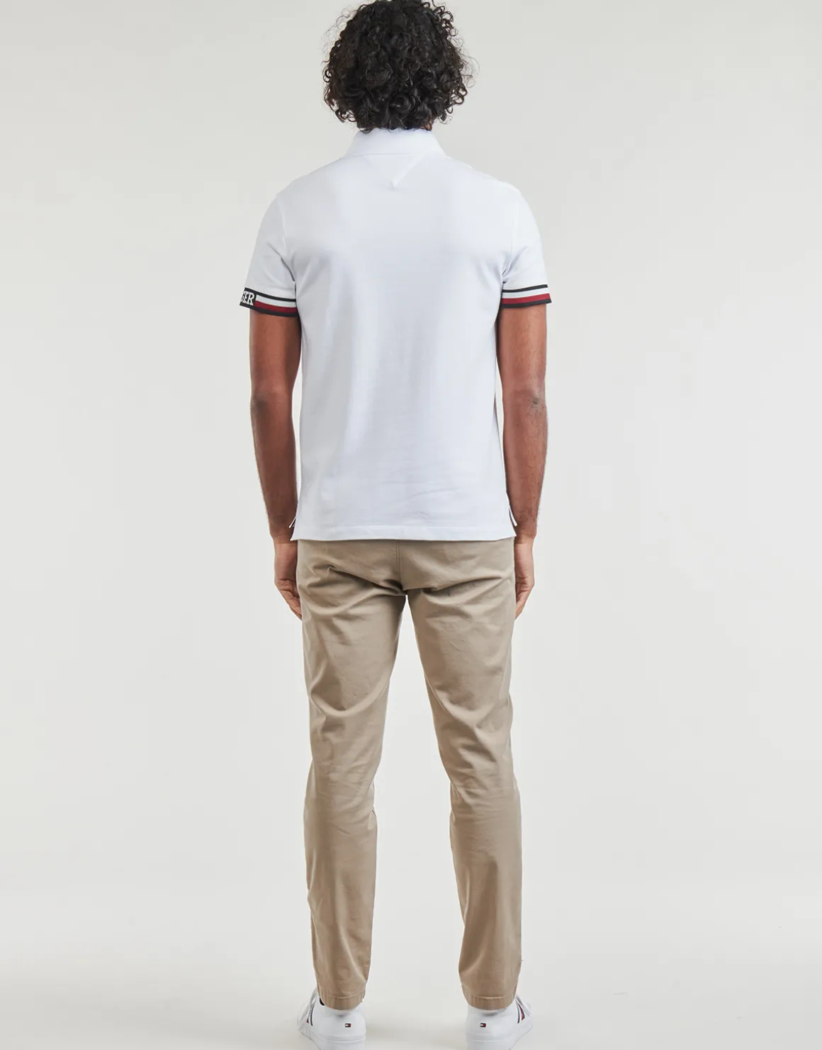 Tommy Hilfiger - MONOTYPE FLAG CUFF SLIM FIT POLO