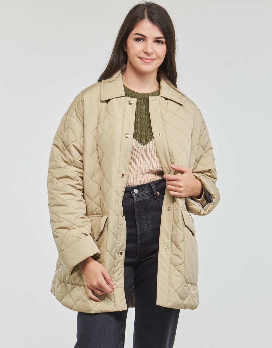 Tommy Hilfiger - QUILTED  SORONA SHORT SHACKET