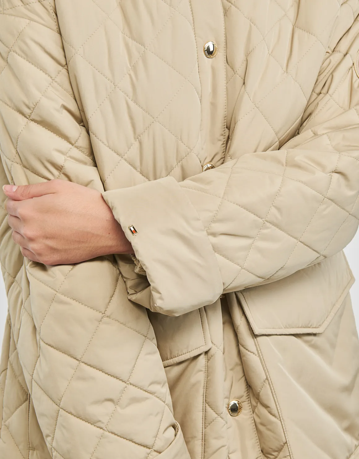 Tommy Hilfiger - QUILTED  SORONA SHORT SHACKET