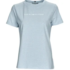 Tommy Hilfiger - REG FROSTED CORP LOGO C-NK SS