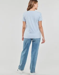 Tommy Hilfiger - REG FROSTED CORP LOGO C-NK SS