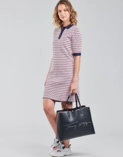 Tommy Hilfiger - TH CUBE SHIFT SHORT DRESS SS