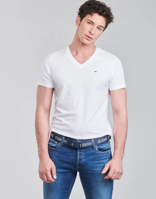 Tommy Jeans - TJM ORIGINAL JERSEY TEE V NECK