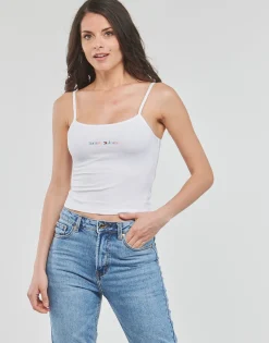 Tommy Jeans - TJW BBY COLOR LINEAR STRAP TOP