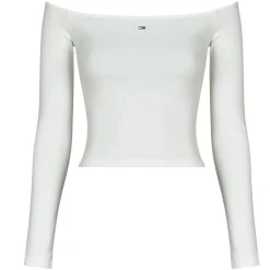 Tommy Jeans - TJW SLIM ESSENTIAL BOAT NECK LS