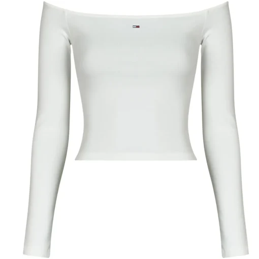 Tommy Jeans - TJW SLIM ESSENTIAL BOAT NECK LS
