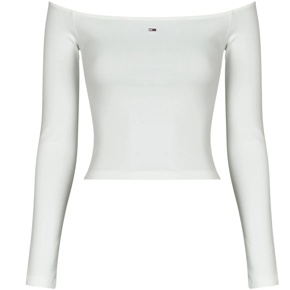 Tommy Jeans - TJW SLIM ESSENTIAL BOAT NECK LS