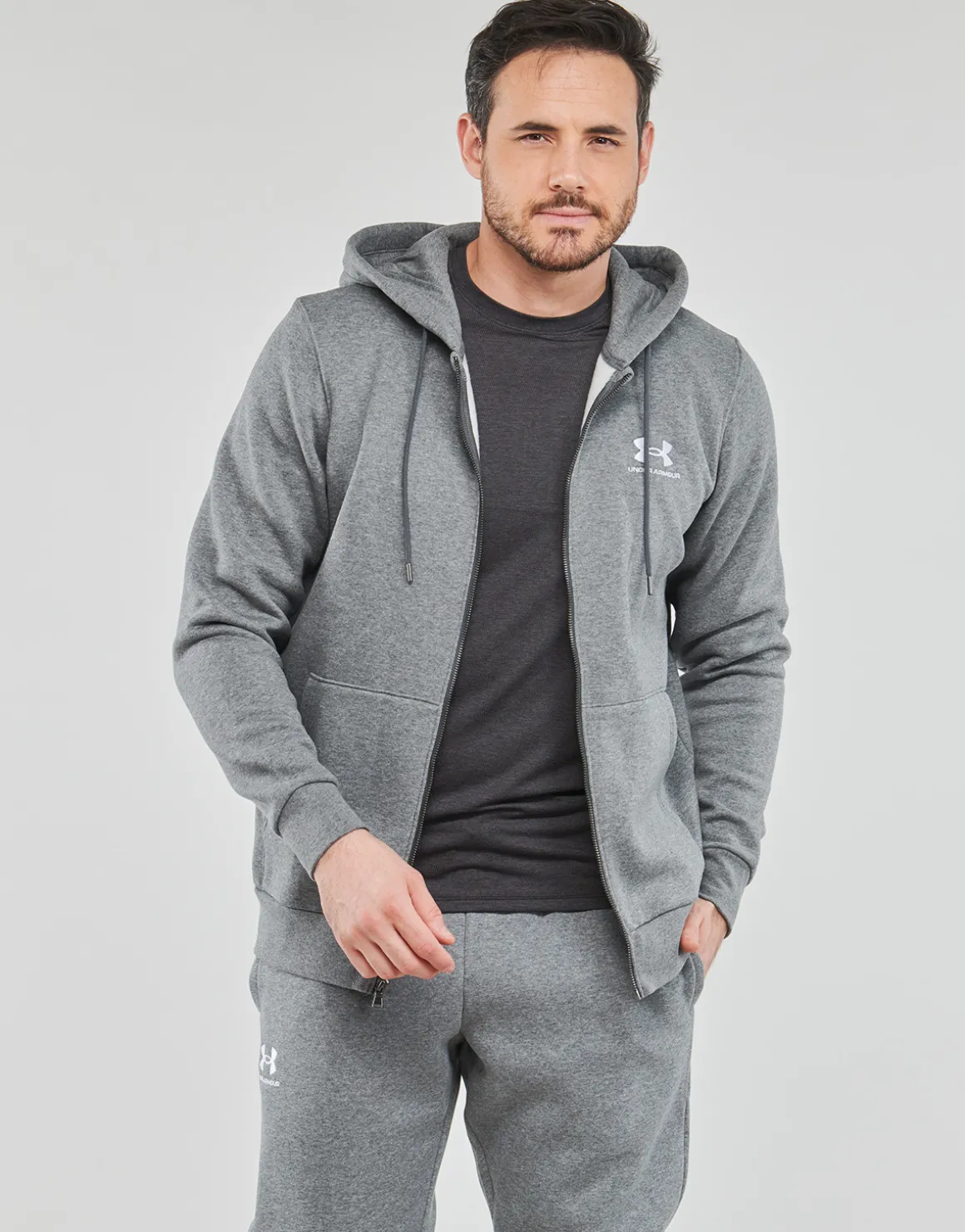 Under Armour - UA ESSENTIAL FLEECE FZ HOOD