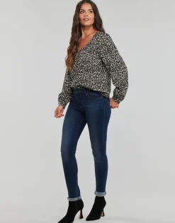 Vero Moda - VNMNAJA LS V NECK PLEAT SHIRT