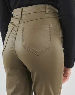 Vila - VICOMMIT COATED HW STRAIGHT PANT