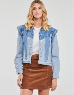 Vila - VIMALUSA L/S 2IN1 DENIM