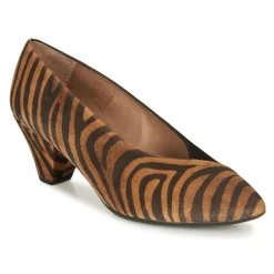 Wonders - I7601-ZEBRATO-CUERO-ANTE-NEGRO